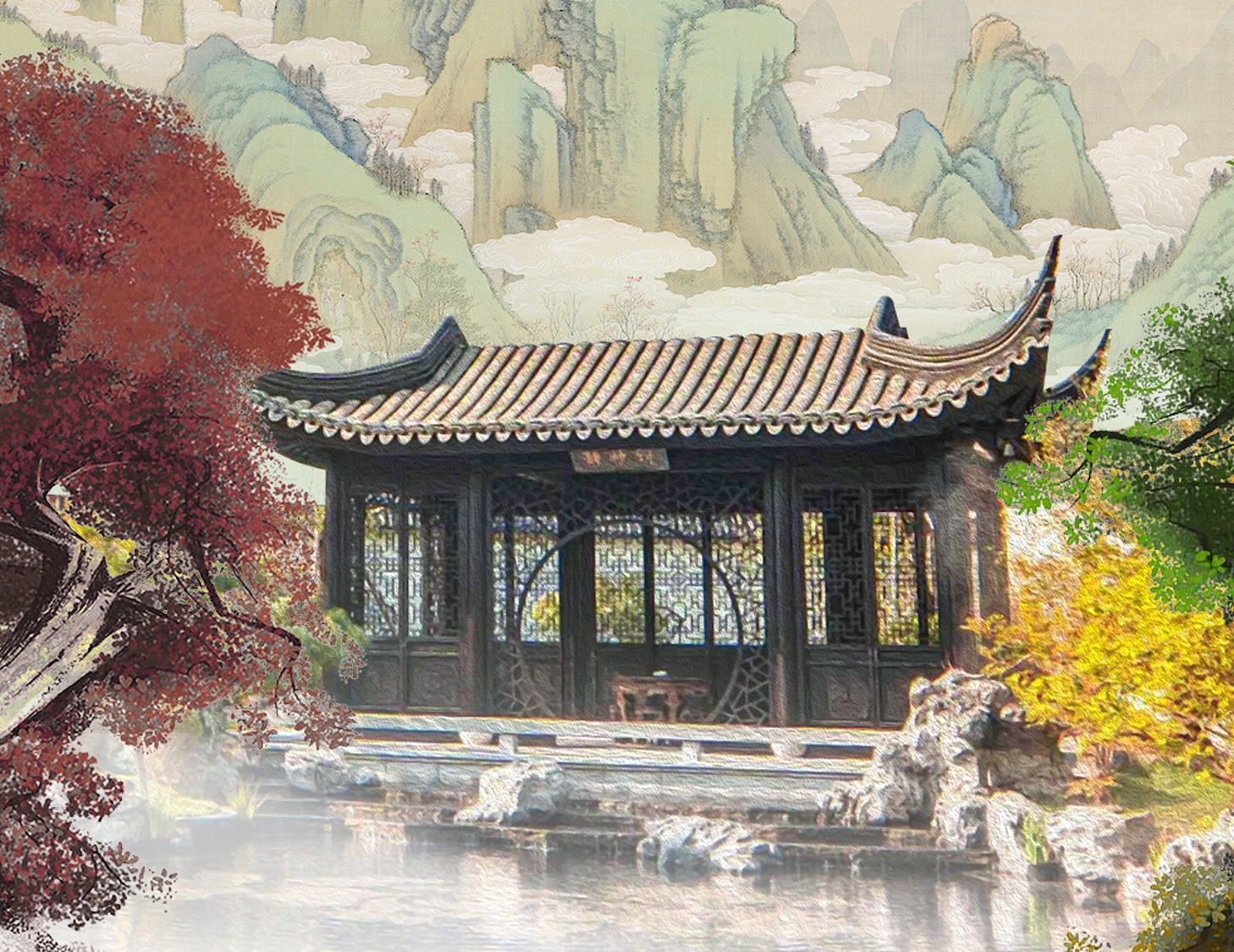 登臨縱目處，好景不覺(jué)寒