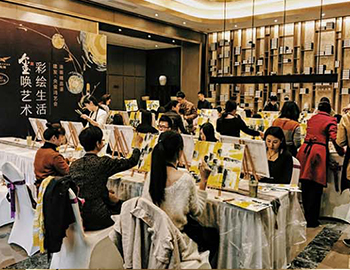 【央璽】“璽喚藝術，彩繪生活” 油畫體驗課圓滿落幕